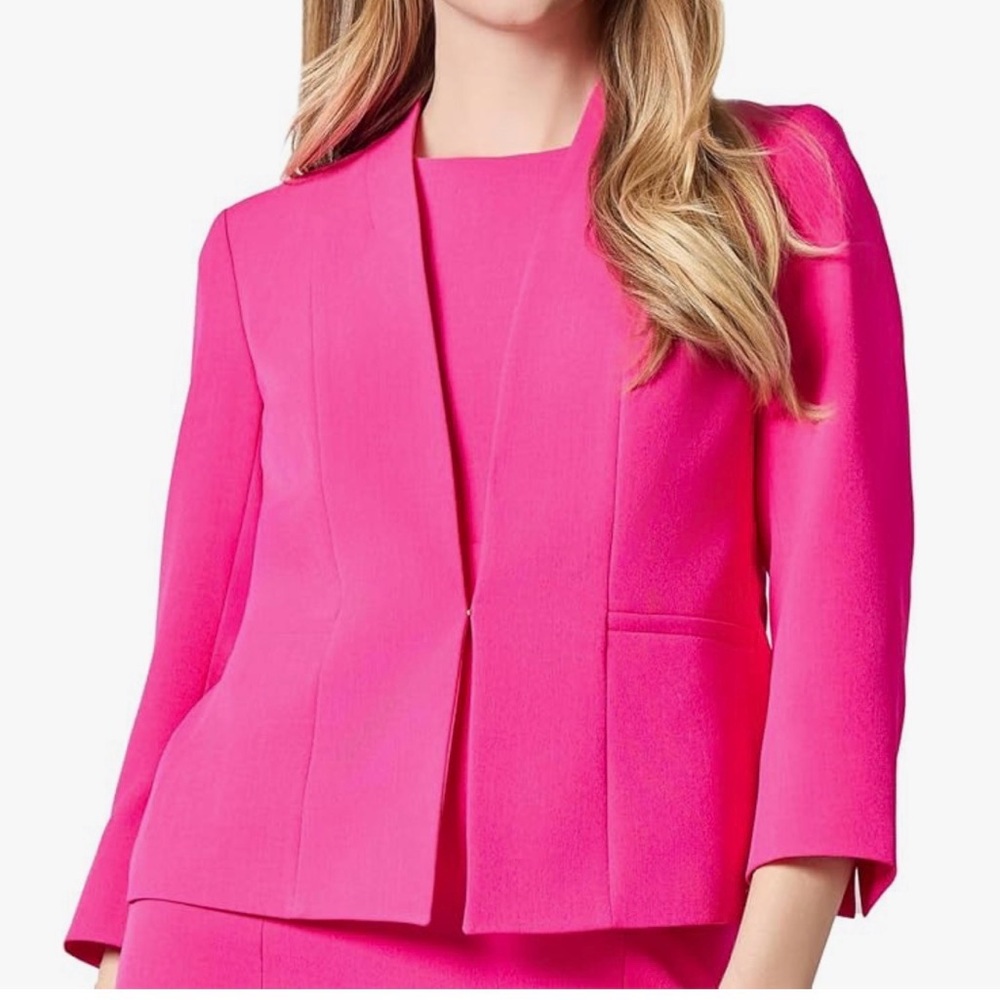 KASPER Perfect Pink tailor blazer